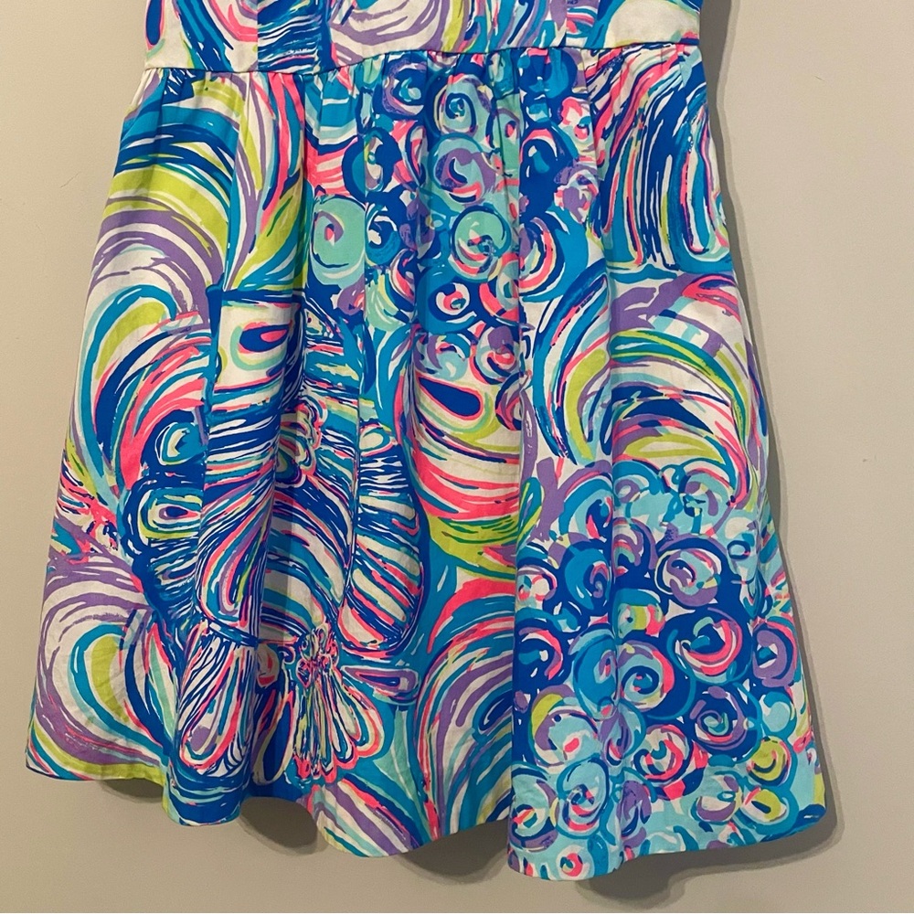 Colorful Swirl Kids Dress - Picture 5 of 14